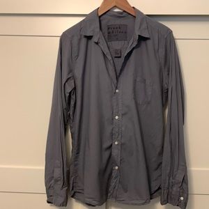 Frank & Eileen Charcoal Button-Down Shirt